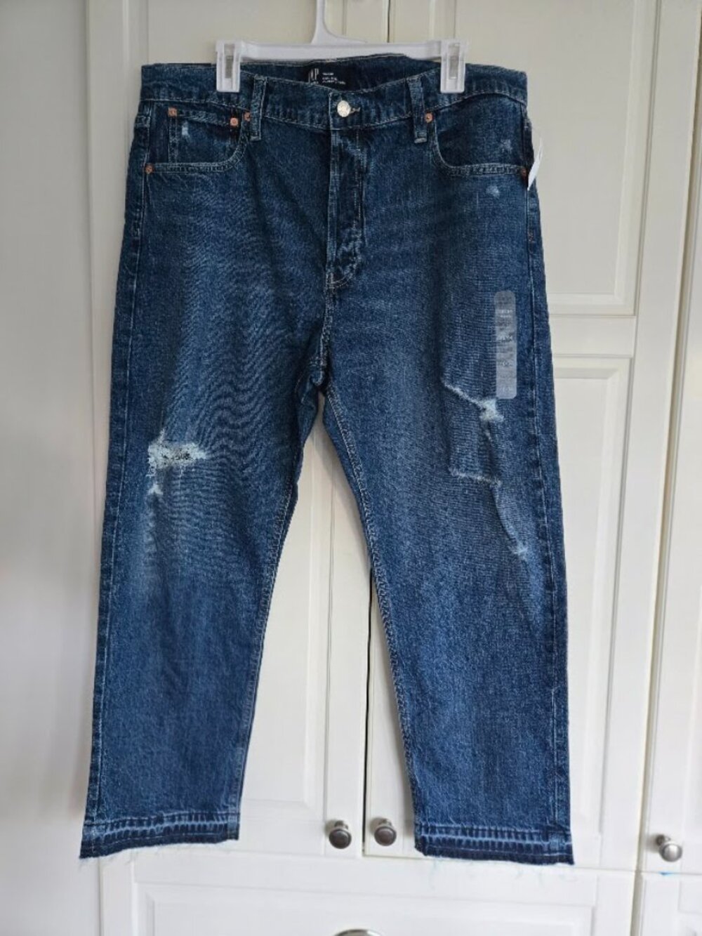 Gap High Rise Cheeky Straight Jeans - Womens 18/  34R - NEW - Picture 3 of 6